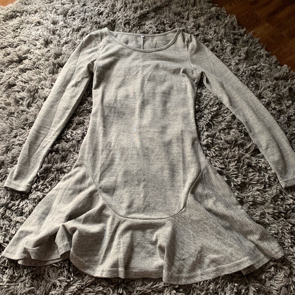 Heathered Grey Dress